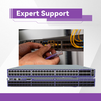 RJ45 48x Extreme X460 Switch PoE+ Console Port 10GE4 Base 48 Ports