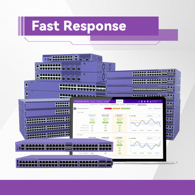 ODM Scalable PoE+ Extreme Network AVB Switch 16531 X440
