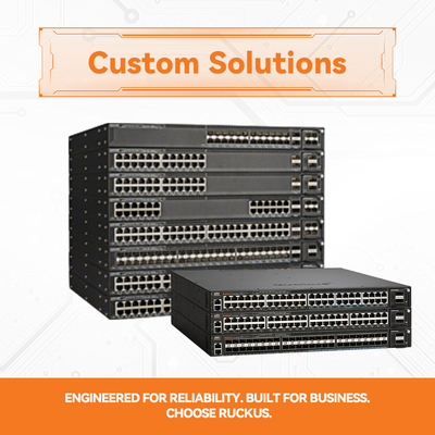 RUCKUS network switch ICX 7550-24ZP Advanced Multigigabit Stackable Switch for Next-Generation Networks