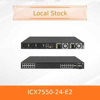 Advanced Ruckus Icx7550-24-E2 Switch With 24 Ports For Seamless Connectivity
