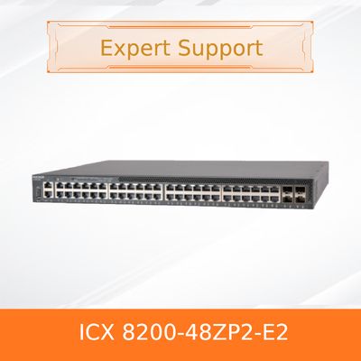Advanced Ruckus Icx 8200-48zp2-E2 Switch with 150W Power Supply