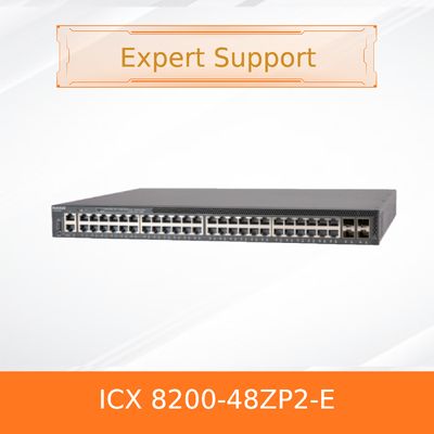 RUCKUS ICX 8200-48ZP2-E High-Density Multigigabit PoE++ Stackable Switch