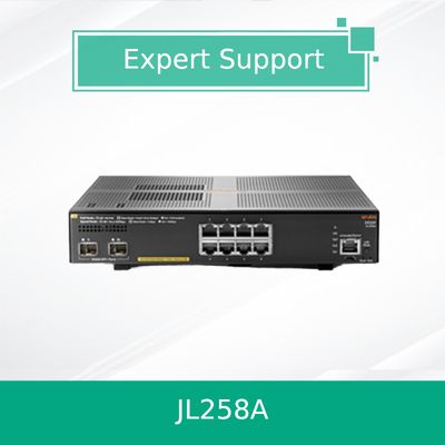 Hpe Aruba Networking 2930f 8g Poe+ 2SFP+ Switch (JL258A) New and Original