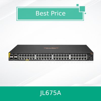 Hpe Aruba Networking Cx 6100 48g Class4 Poe 4SFP+ 370W Switch (JL675A) New and original