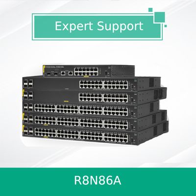 Hpe Aruba Networking Cx 6000 48g 4SFP Switch (R8N86A) New and original