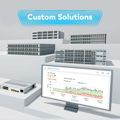 C9200L-24t-4X-E Original 9200L Series 24-Port Data 4X10g Uplink Switch Network Essentials Ethernet Switch