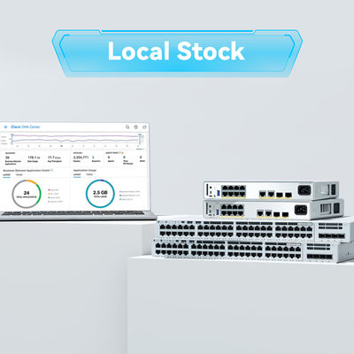 New Original Clean Stock 9200L Switch C9200L-24p-4G-a Cata Lyst 9200L 24-Port Poe+, 4 X 1g, Network Advantage C9200L-24p-4G-a