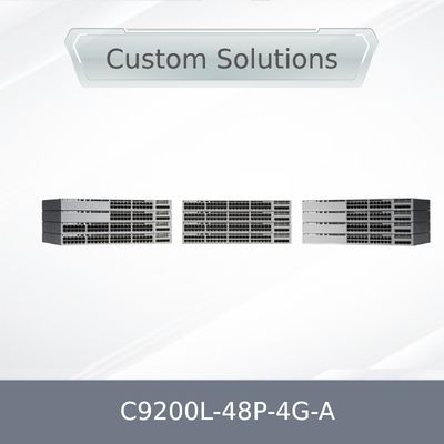 Cisco New Original C9200L-48p-4G-a 9200L 48 Port 10/100/1000 Poe+ 4X1g Uplink Switch Network Advantage C9200L-48p-4G-a