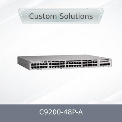High Quality Ciscos C9200-48p-a C9200 Series 48-Port Poe+ Network Advantage Switch