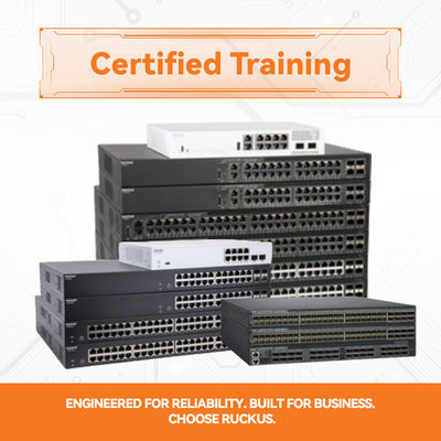 RUCKUS ICX 8200-C08PF Compact 8-Port Gigabit PoE+ Stackable Switch