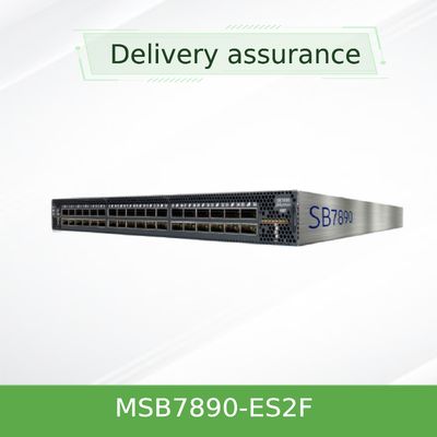 NVIDIA Switch-IB 2 MSB7890-ES2F 100Gb/s InfiniBand Switch - 36 Port QSFP28, 7.2Tb/s Throughput