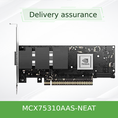 NVIDIA ConnectX-7 MCX75310AAS-NEAT Network Card with OSFP56 Interface 400GbE Transmission Rate and Infiniband NDR 400Gb/s