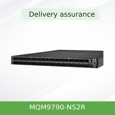 NVIDIA MQM9700-NS2R Quantum-2 Series 400Gb/s InfiniBand Smart Switch | 64-Port | Reverse Airflow (C2P)
