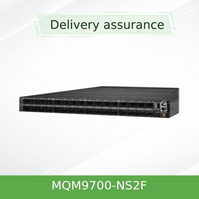 NVIDIA MQM9700-NS2F 64-Port 400Gb/s InfiniBand Switch with SHARPv3 Technology in 1U Form Factor