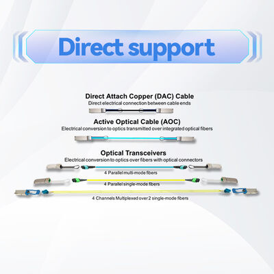 Mellanox MFS1S00-H010V 10m QSFP56 Active Optical Cable | 200Gb/s InfiniBand HDR & Ethernet, Hot-Pluggable AOC with DDM