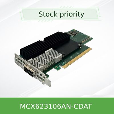 NVIDIA mellanox  ConnectX-6 Lx MCX623106AN-CDAT SmartNIC 25/50GbE Dual-Port Network Card RoCE & IPsec Acceleration