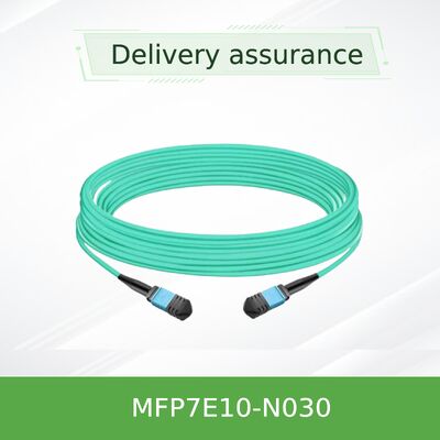 NVIDIA mellanox MFP7E10-N030 30m MPO-12/APC Multimode Fiber Cable OM4 Type-B for 800G/400G