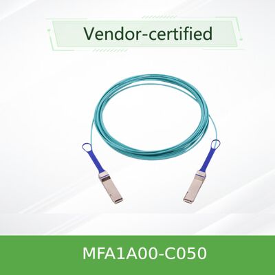 NVIDIA MFA1A00-C050 – 100G AOC for Data Center and Ethernet Networks