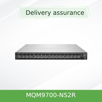 NVIDIA Quantum-2 MQM9700-NS2R 400Gb/s InfiniBand Switch – 64-Port NDR, C2P Airflow, On-Board Management