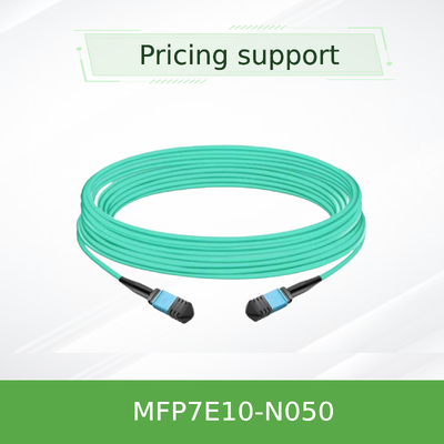 NVIDIA MFP7E10-N050 50m MPO-12/APC Multimode Fiber Cable for 400G/800G InfiniBand & Ethernet
