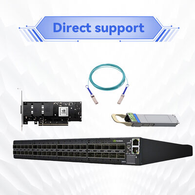 NVIDIA MSB7800-ES2F Quantum-2 InfiniBand Switch 64-Port 400G NDR Managed Switch