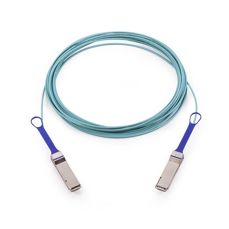 VCSEL Based QSFP Mellanox AOC Cable MFA1A00-E015 IB EDR Up To 100Gb/S