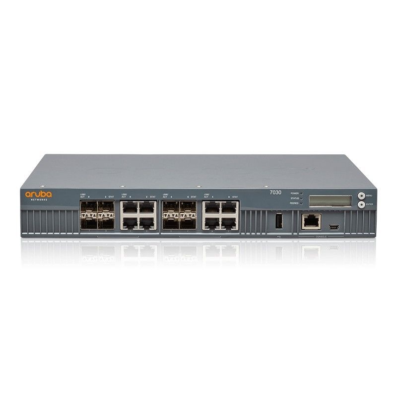 7000 Series WLAN 7030 Aruba Controller 64 AP 7030-RWJW686A 8 Combo Port
