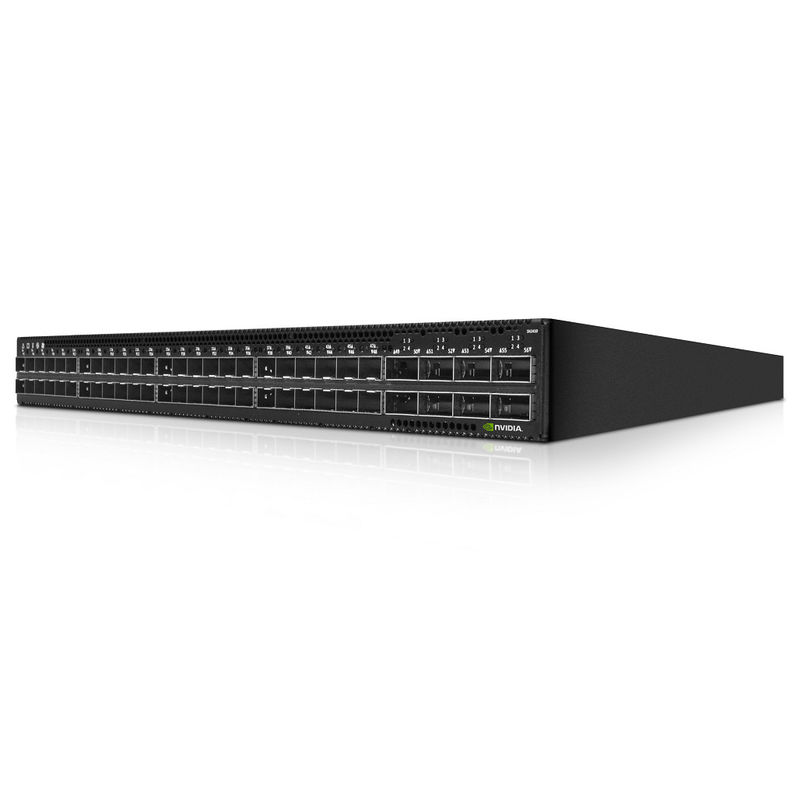 MSN2410-CB2FC Mellanox sN2410Mellanox Network Switch Cumulus Linux 48 SFP28 Ports 8 QSFP28 Ports