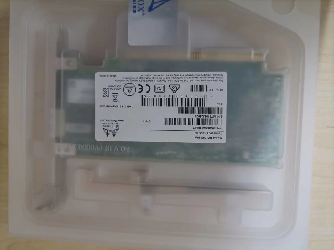 100GbE InfiniBand Mellanox Network Card Adapter MCX515A-CCAT EN 10 25 40 50 Oe Speeds