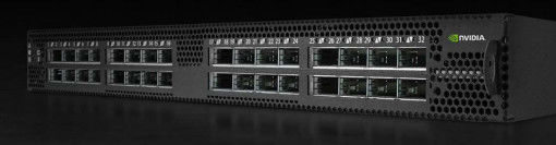 2 AC PSUs Mellanox Open Network Switch Cumulus Linux Switch MSN3700-VS2FC 200GbE 1U