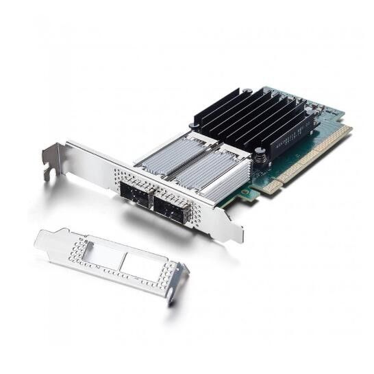 PCIe3.0 X16 ConnectX-4 EN Ethernet Mellanox Nic Cards MCX416A-CCAT 100GbE QSFP28