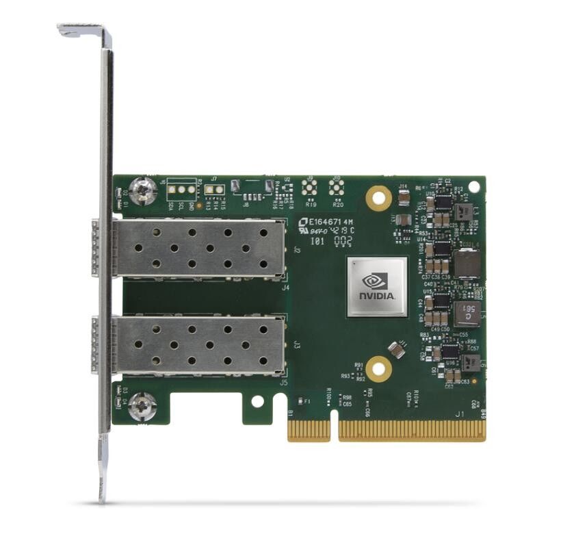 25GB Nic Mellanox Network Card MCX631102AN-ADAT Dual Port SFP28 PCIE 4.0 X8