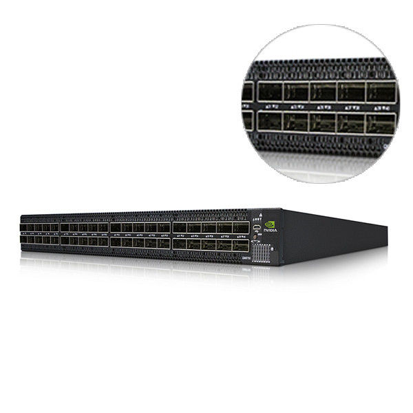 40 QSFP28 Ports Non Blocking HDR Mellanox Network Switch InfiniBand MQM8790-HS2F 200Gb/S