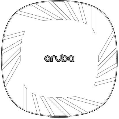 530 Series Aruba Wireless Access Points Unified AP-535 (RW) Dual Radio 4x4:4 802.11ax