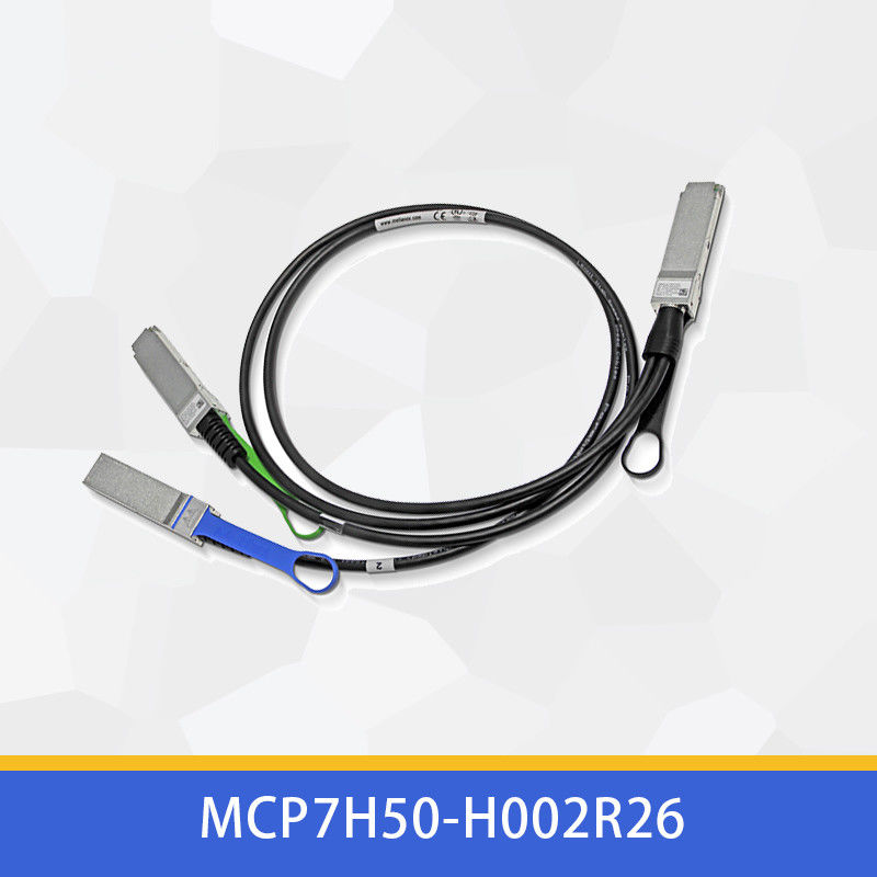 2m HDR100 Mellanox DAC Cable Direct Attach Fiber Cable MCP7H50-H002R26 MCP7H50-V0xxR QSFP56