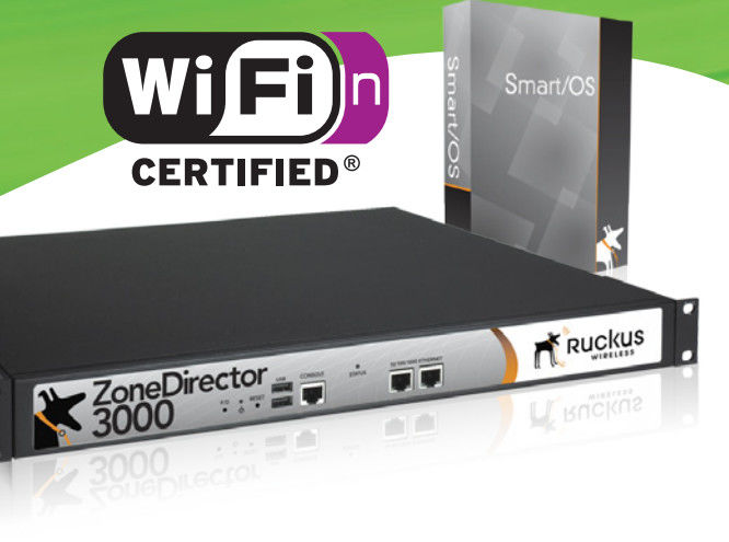 901-3050-CN00 Ruckus Wireless Controller ZoneDirector 3000 Serial ZD3050 AC3050 Licensed For Up To 50 APs