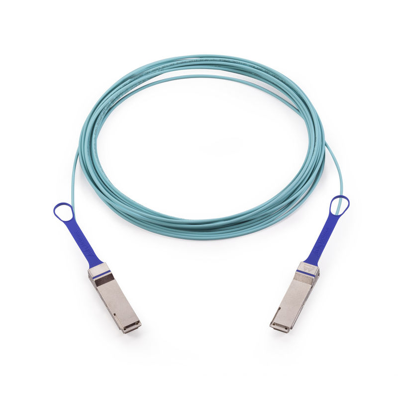 MFA1A00-E005 Active Optical Cable InfiniBand EDR Up To 100Gb/S QSFP LSZH 5m Mellanox AOC cable