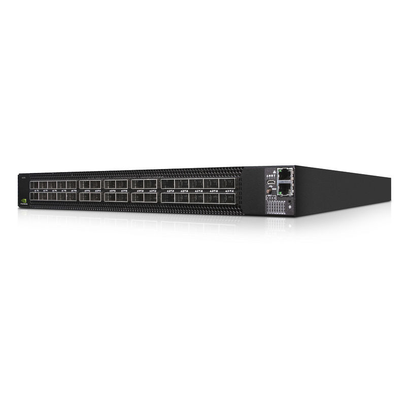 MSN3700-CS2F Mellanox Network Switch Supplies (AC) Standard Depth X86 CPU P2C Airflow Rail Kit