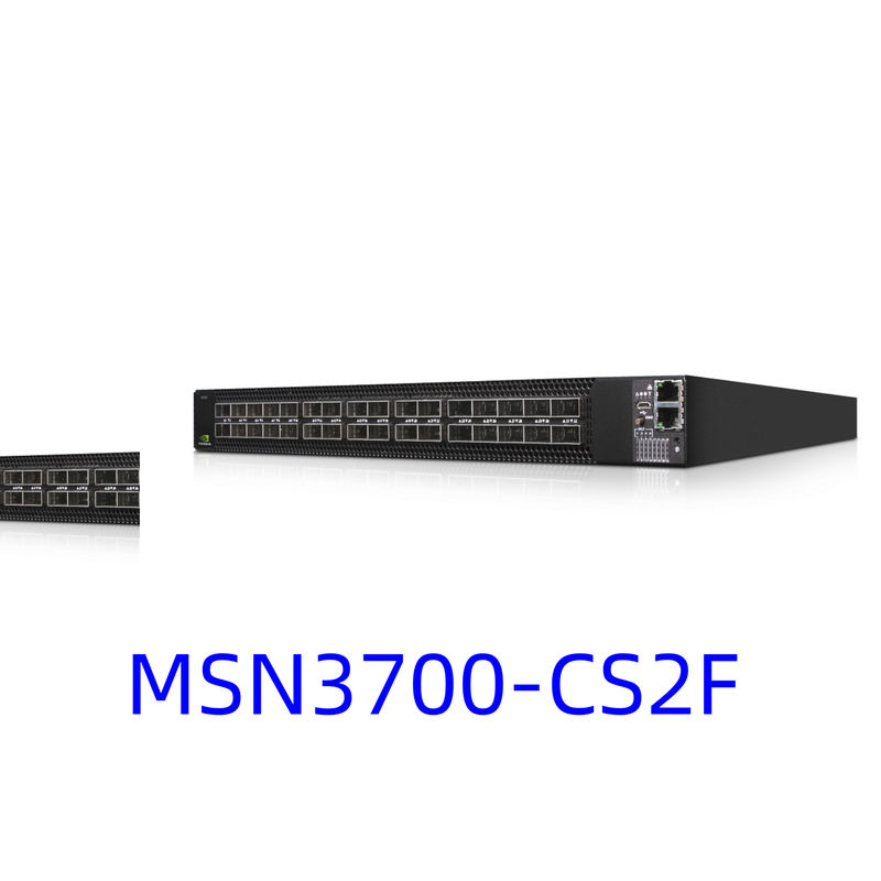 MSN3700-CS2F Mellanox Network Switch Supplies (AC) Standard Depth X86 CPU P2C Airflow Rail Kit