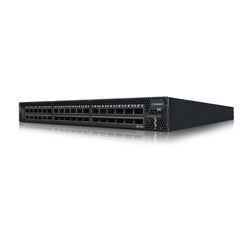 MSB7800-ES2F Mellanox Network Switch InfiniBand EDR 100Gb/S System 36 QSFP28 Ports 1U