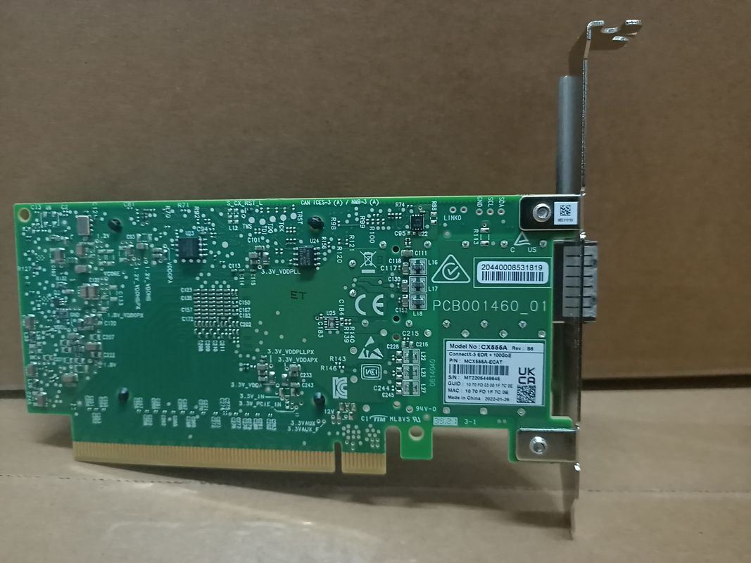 MCX4121A-XCAT ConnectX-4 Lx EN Mellanox Network Card 10GbE Dual Port SFP28 PCIe3.0 X8