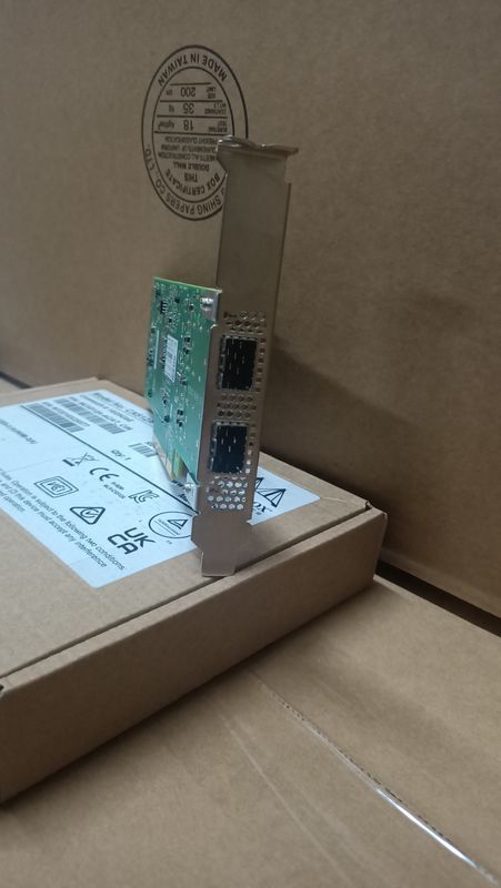 MCX512A-ACAT Mellanox Connectx 5 Dual Port 10 25gbe Sfp28 EN Adapter Card PCIe 3.0 X8