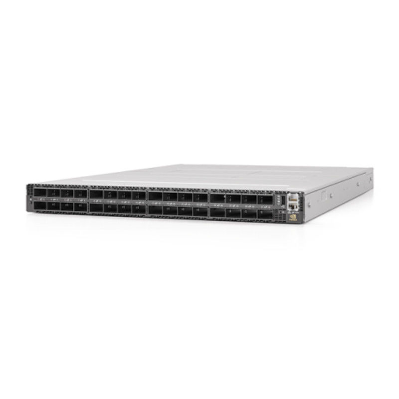 Infiniband MQM9700-NS2F Mellanox Network Switch 400G 16.8 Tbps For Server