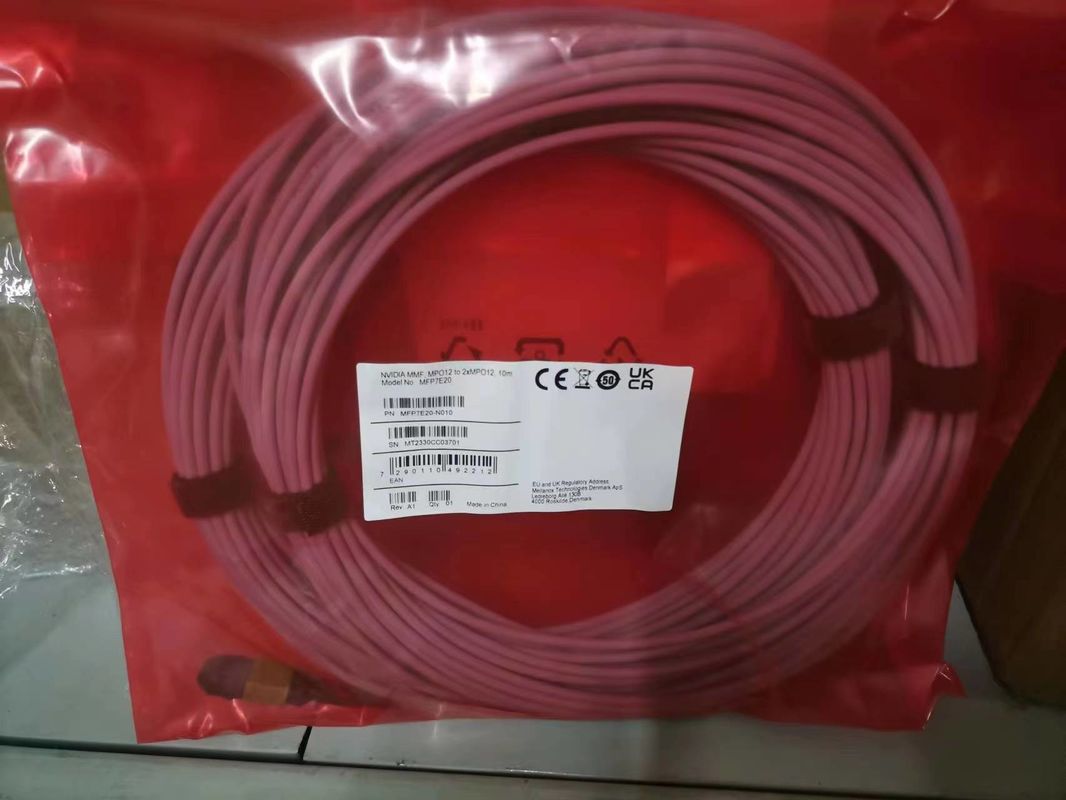 Mellanox DAC Cable MCA4J80-N005 Active Copper Cable IB Twin Port NDR 800Gb/s OSFP 5 meters