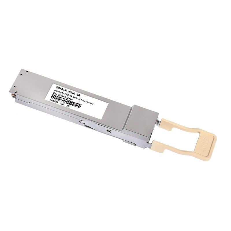 Bandwidth 400G Ethernet Network OSFP SR4 Multimode Fiber Transceiver Module with Hot-Plug Digital Diagnostic Functions