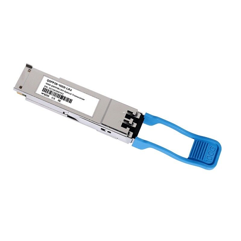 10km Maximum Transmission Distance 100G QSFP28 LR4 Optical Transceivers Module for Data Center Connectivity Solutions