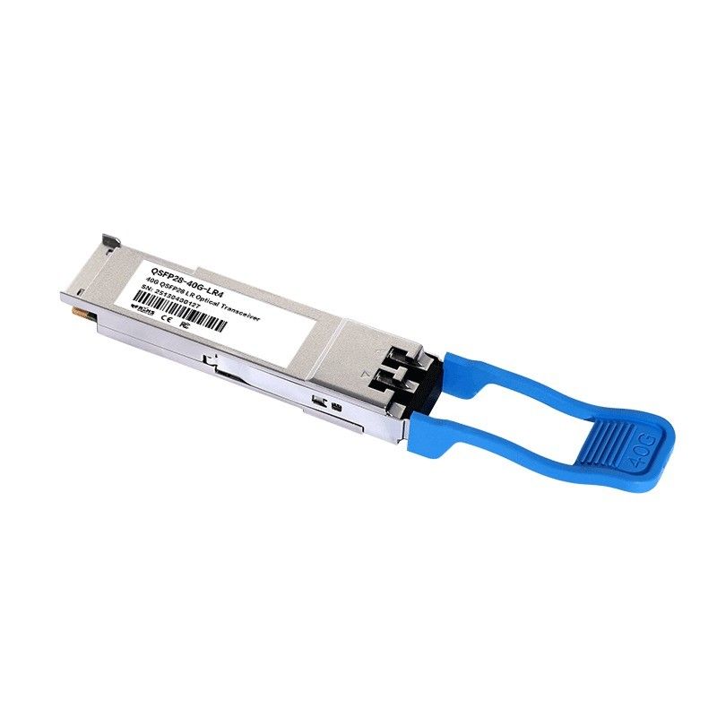Transmission Distance 10km 40Gb/s QSFP LR4 Optical Transceiver 1277.5nm 10km Duplex LC for Speed Fiber Optic Equipment