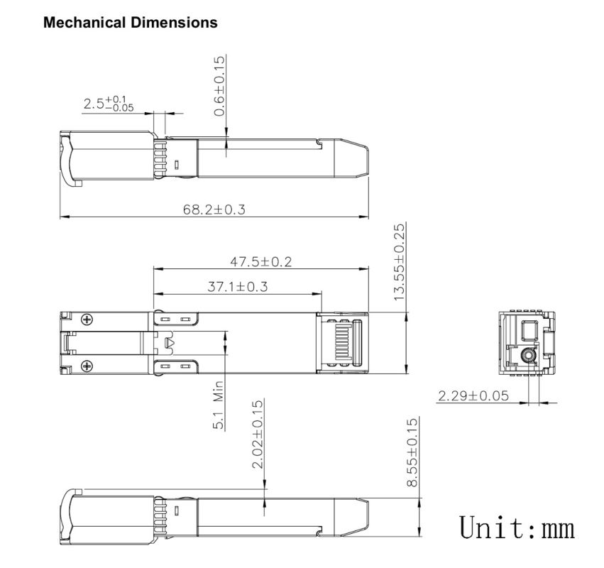 Seamless Networking Solutions with 10Gb/s SFP Bidirectional Optical Transceiver Module and OTU2/OTU2e at Up to 80km Reach