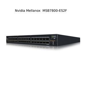 Mellanox Msb7800-Es2f 100GB/S Infiniband 1u Switch 36 Qsfp28 Ports Capacity Network Switch 40 Non-Blocking Ports Nvidia