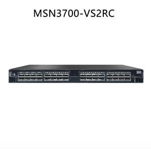 MSN3700-VS2RC Spectrum-2 Based 200Gbe 1U Open 32x200Gbe Ethernet Switch with Cumulus Linux 32 QSFP56 Ports Vlan Support